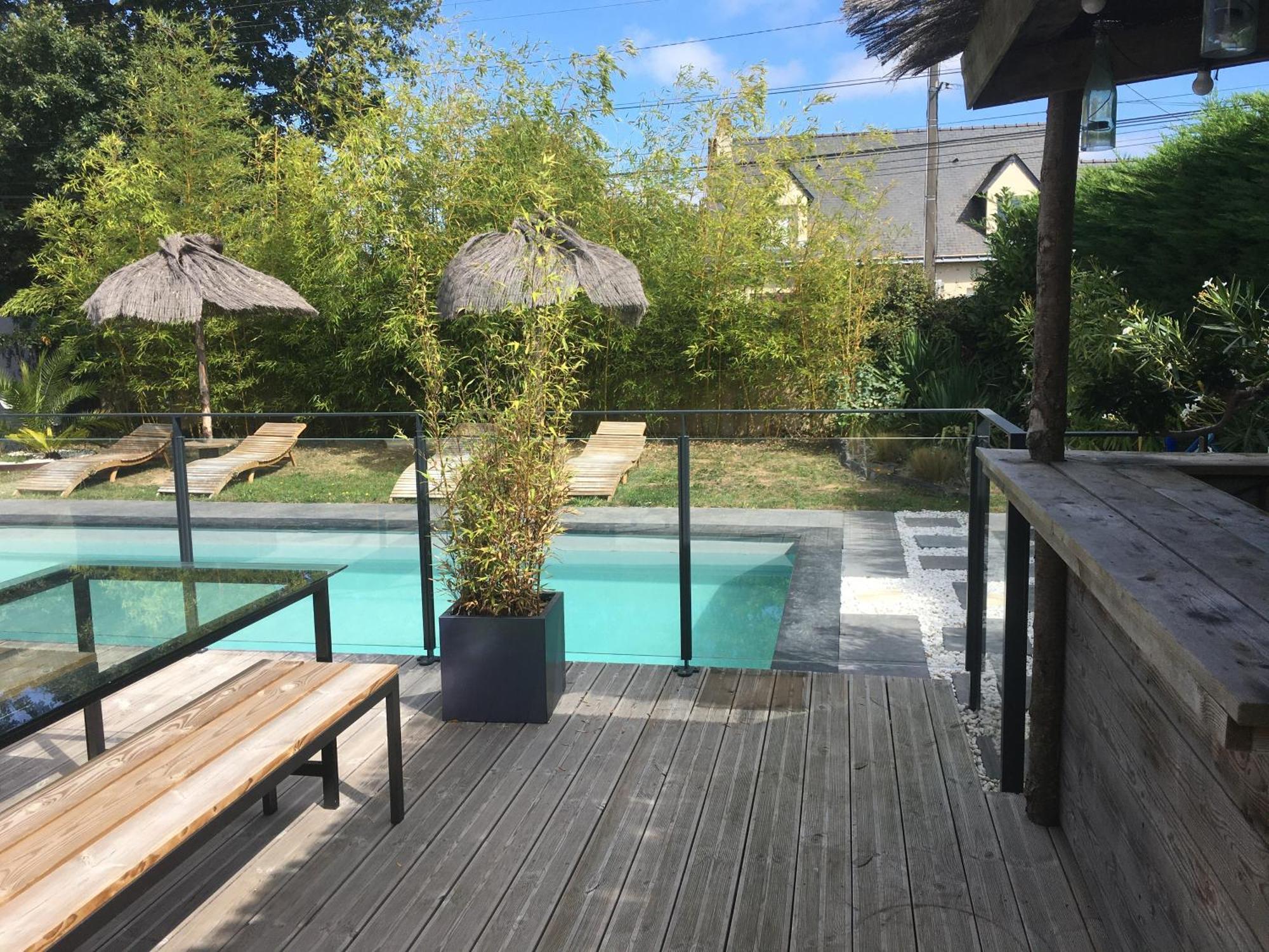 Les Logis Du Forgeron, Gites De Groupe Entre Loire & Vignes Saint-Jean-des-Mauvrets Exterior foto